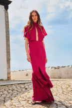 Vestido Largo Garbi Buganvilla