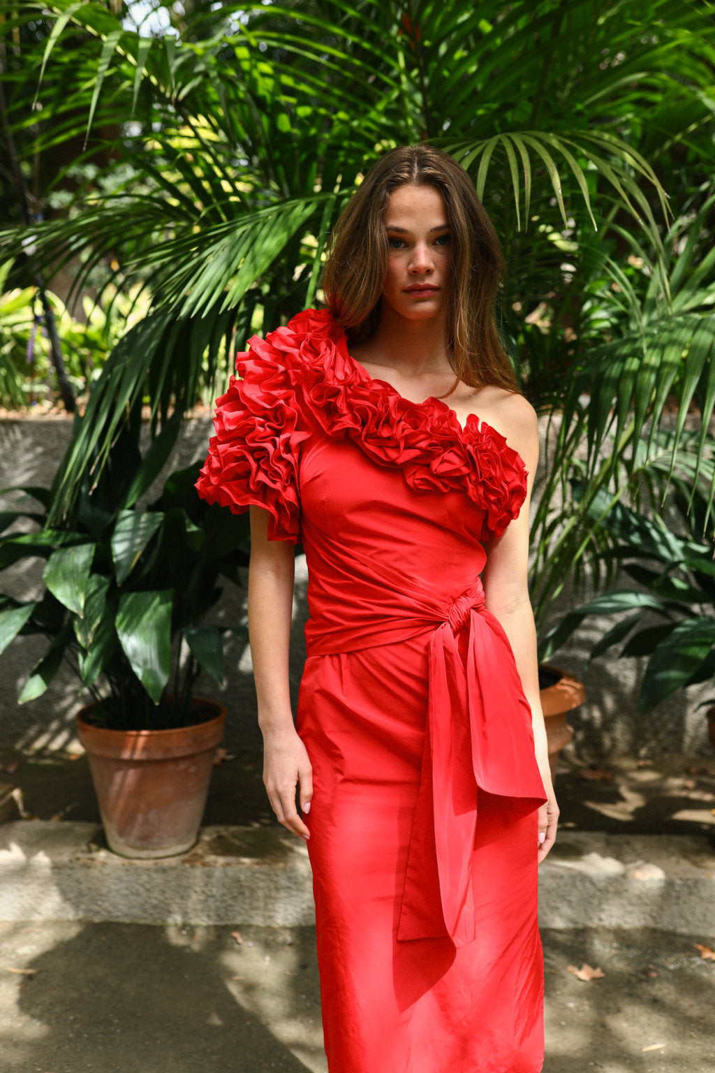 Vestido Raflessia Red