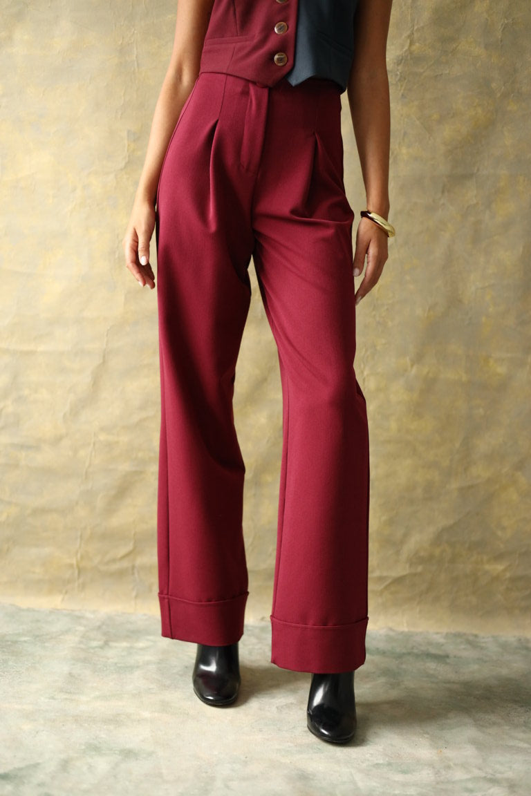 Pantalon Buck Bordeaux