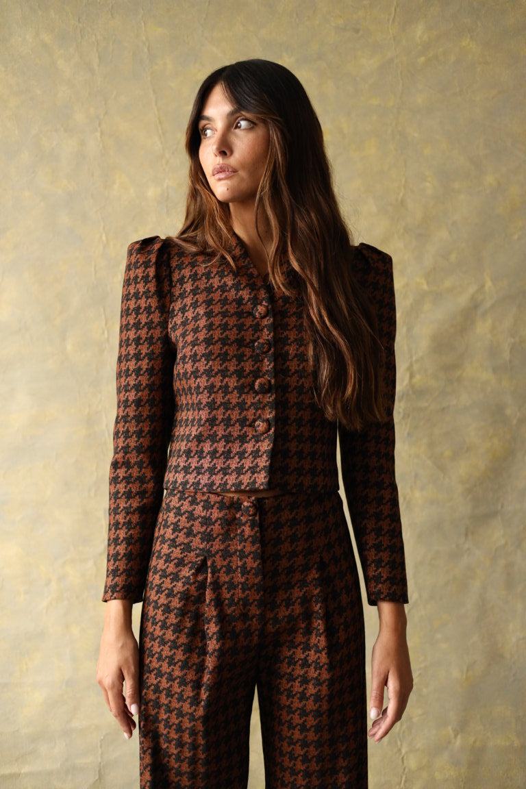Casaco Austen Jacquard