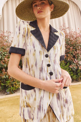 Chaqueta Zosma Green – Look completo – Confección artesanal en Sevilla