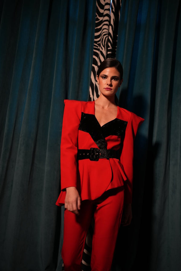 Mulberry Red (Chaqueta)