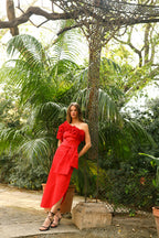 Vestido Raflessia Red