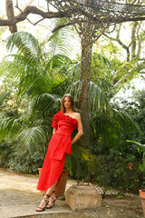 Vestido Raflessia Red