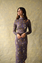 Vestido Midi Ernaux Purple