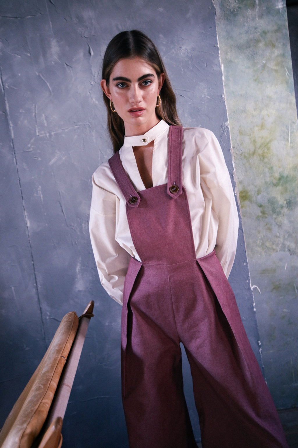 Blusa Ábaco Ecru