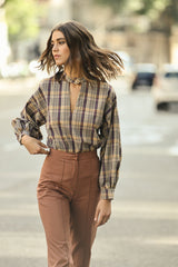 Blusa Ábaco Check