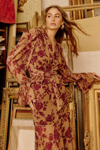 Blusa Sapeli Gasa Flowers