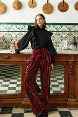 Pantalón Mitte Terciopelo Chocolat