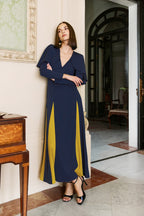 Vestido Midi Marais Blue