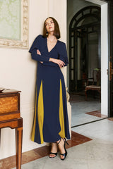 Robe midi bleue Marais