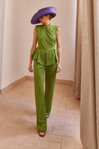 Mono Gacrux Wasabi – Detalle – Slow fashion española