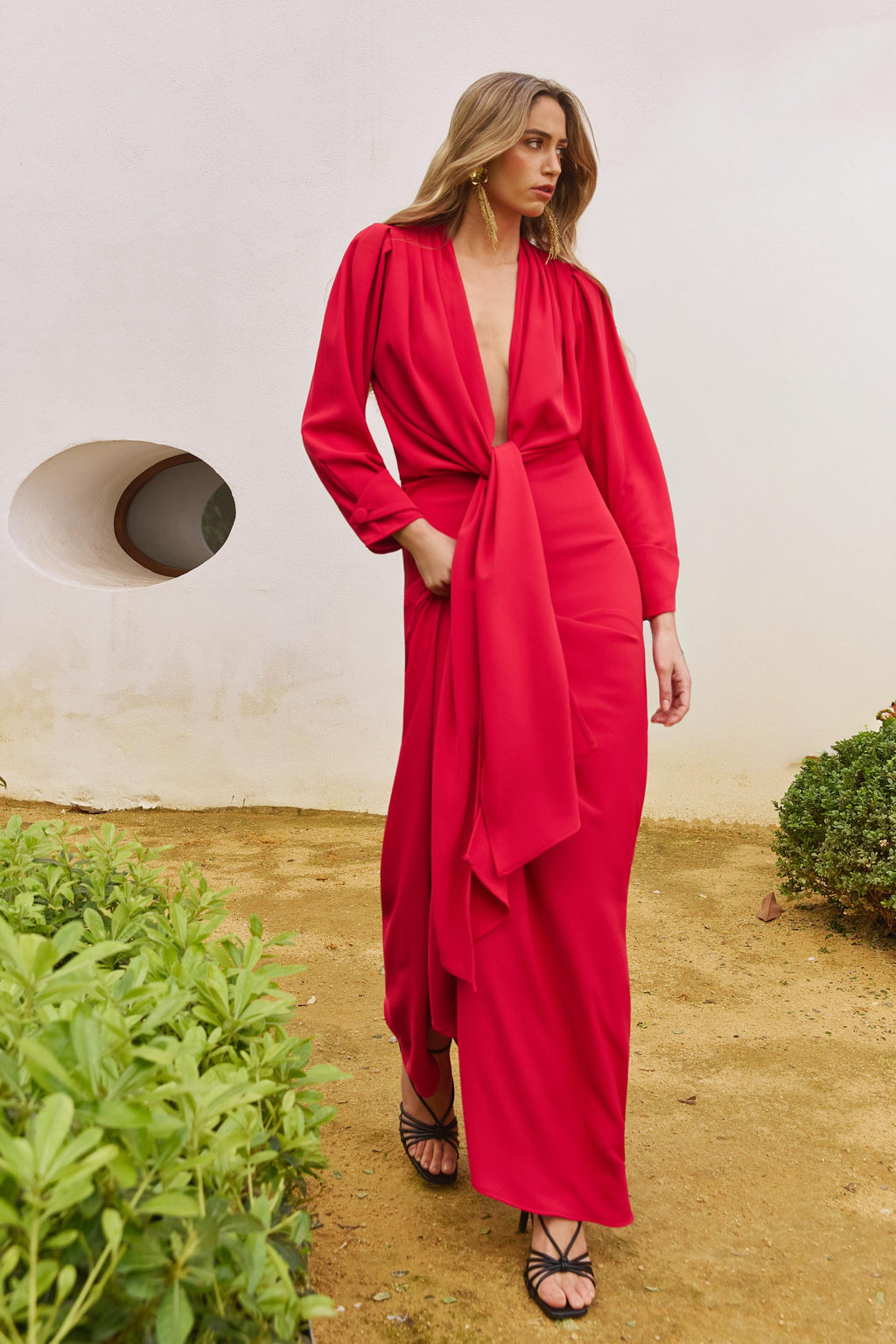 Falda Atria Red – Detalle – Slow fashion española