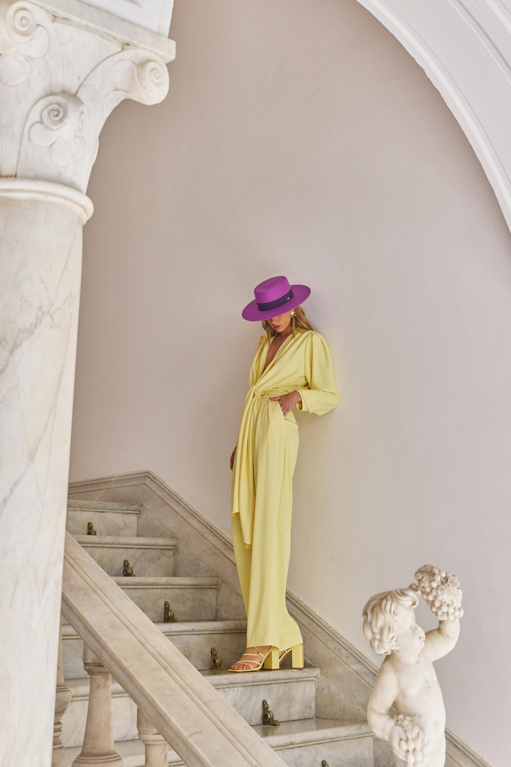 Pantalón Rigel Butter – Detalle – Slow fashion española
