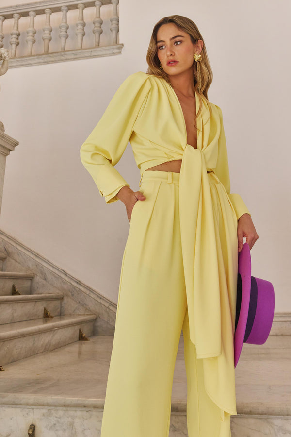 Blusa Nira Butter – Detalle – Slow fashion española