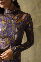 Vestido Midi Ernaux Purple