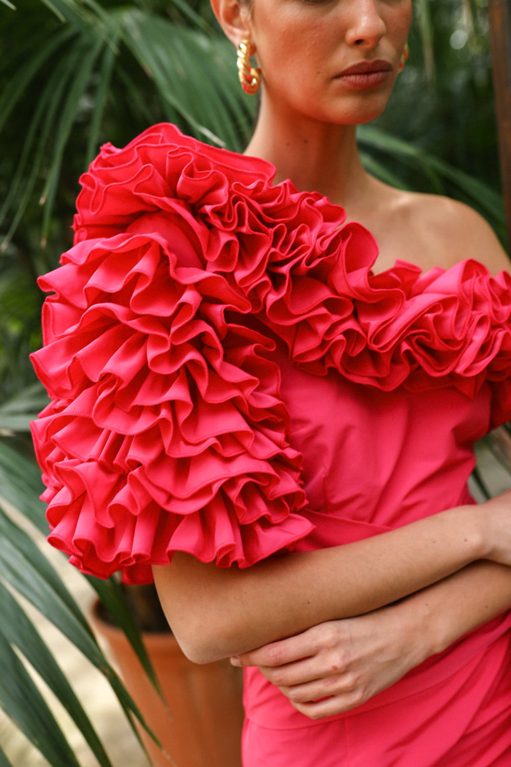 Vestido Raflessia Fuchsia