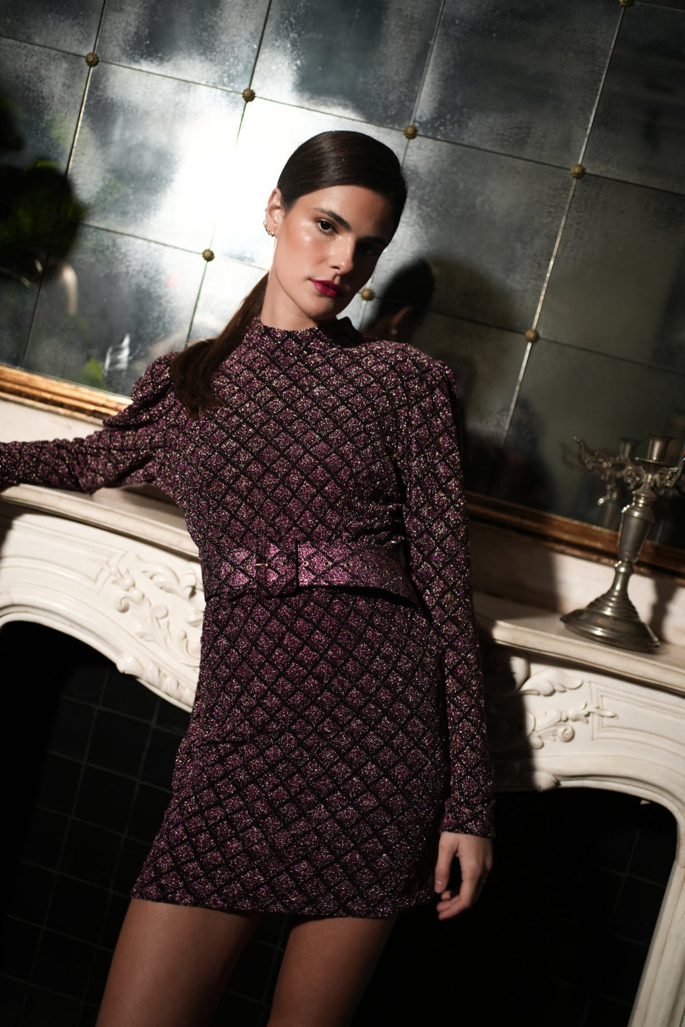 Vestido Moss Pink