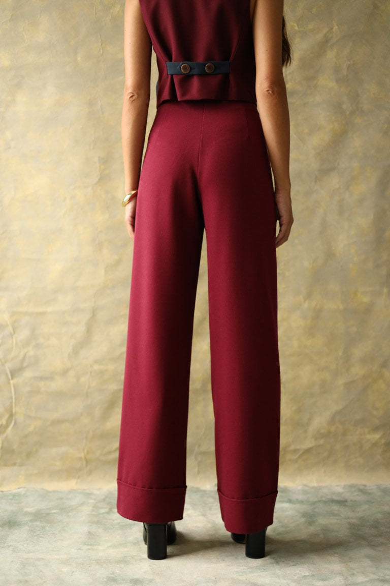 Pantalon Buck Bordeaux