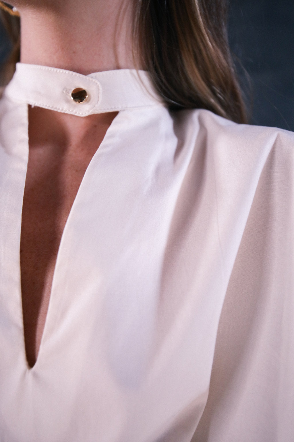 Blusa Ábaco Ecru