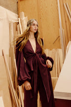 Blusa Tali Wine