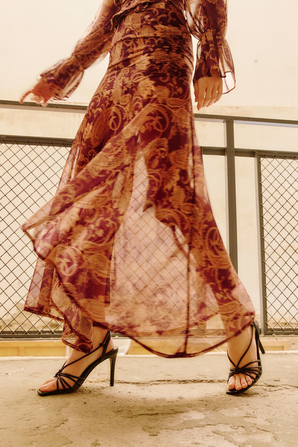 Falda Iroka Gasa Cashmere