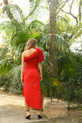 Vestido Raflessia Red