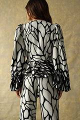 Blusa Wharton B&W