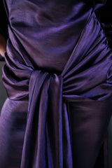 Vestido Midi Zigurat Malva