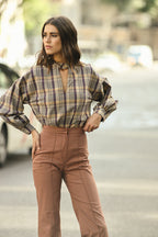 Blusa Ábaco Check