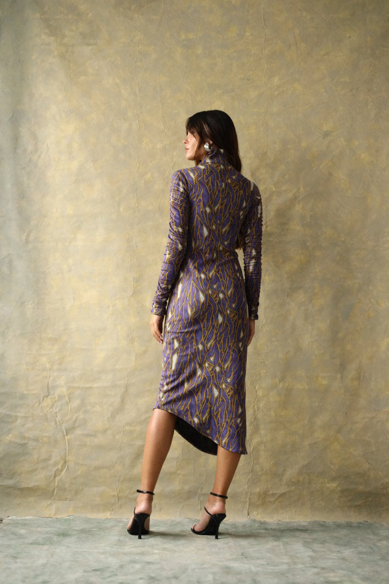 Vestido Midi Ernaux Purple