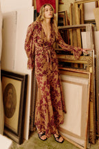 Blusa Sapeli Gasa Flowers