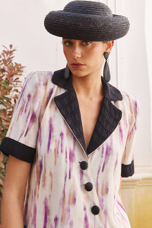 Chaqueta Zosma Pink – Estilismo – Hecho a mano en Sevilla