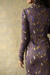 Vestido Midi Ernaux Purple