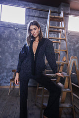 Chaqueta Exedra Flower Indigo