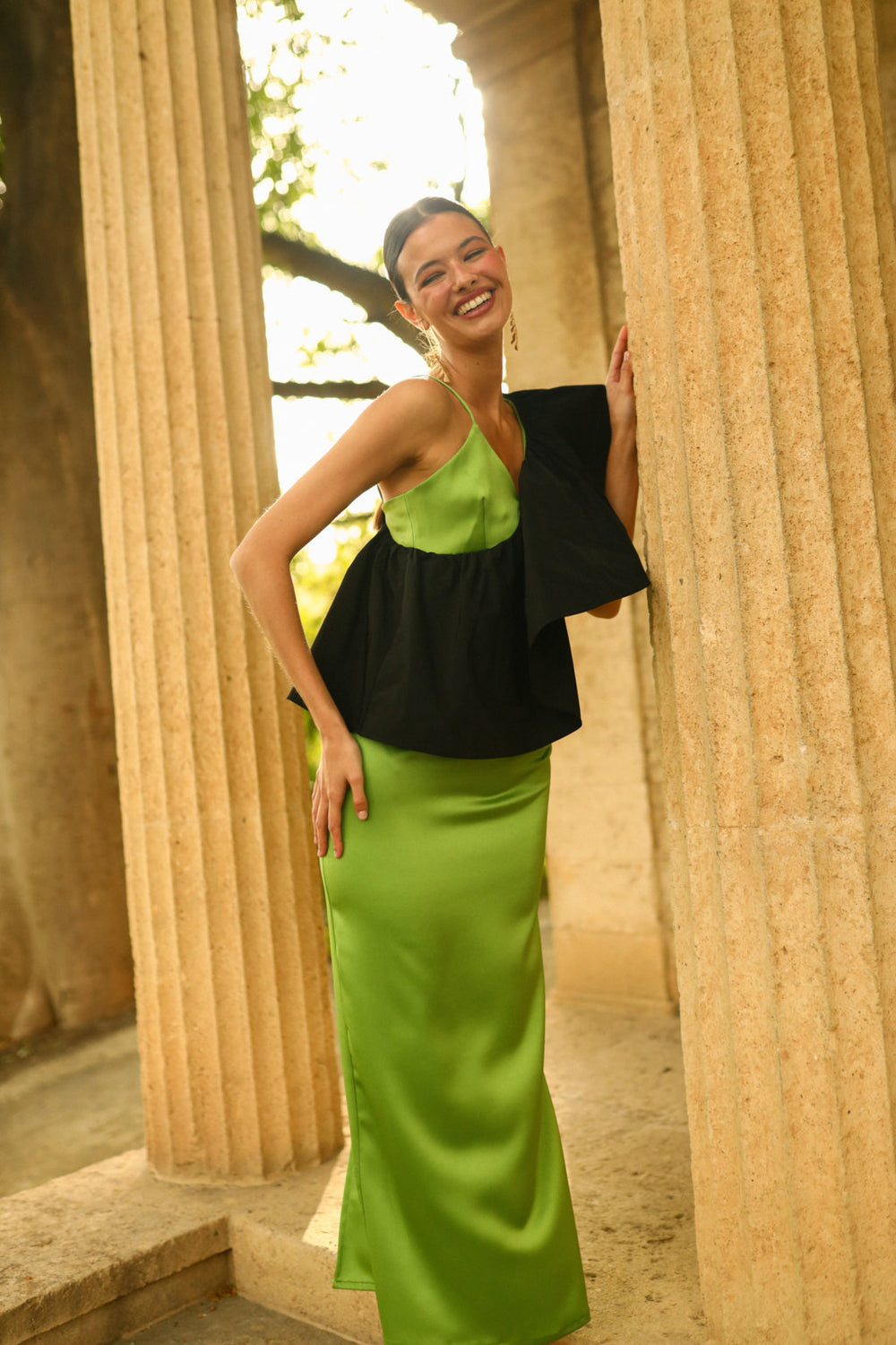 Robe Liana Pistache