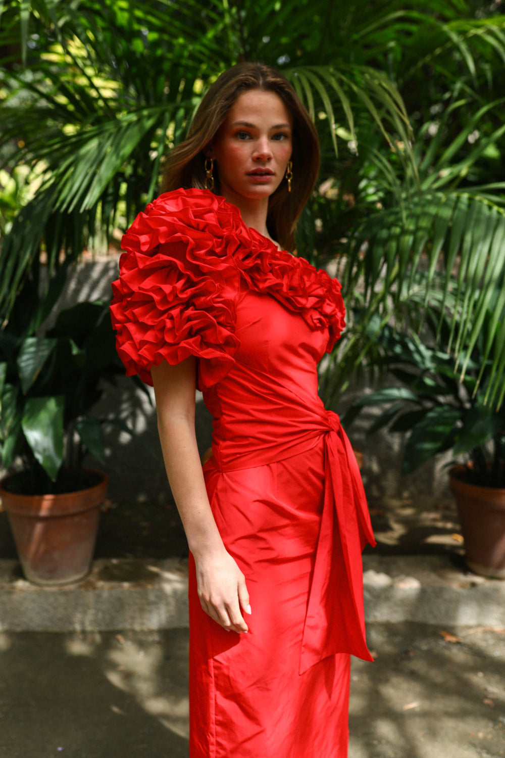 Vestido Raflessia Red