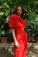 Vestido Raflessia Red