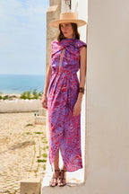 Vestido Syrah Red