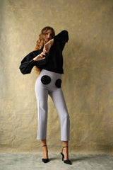 Pantalon gris Oates