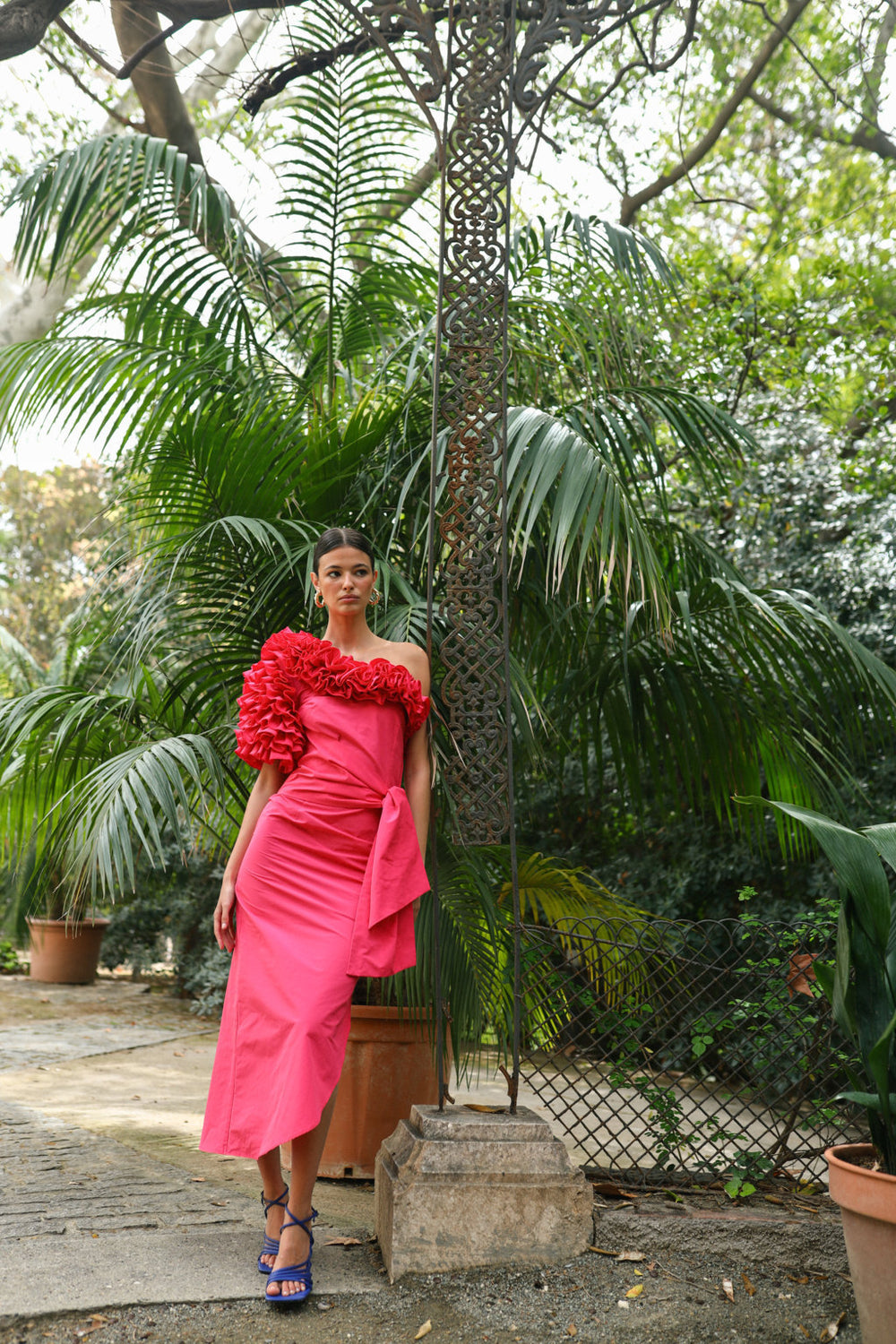 Vestido Raflessia Fuchsia