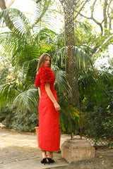 Vestido Raflessia Red