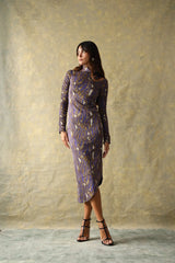 Vestido Midi Ernaux Purple