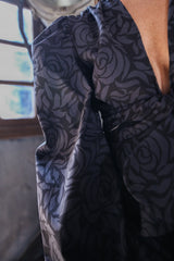 Blusa Cruzada Cimbra Flower Indigo