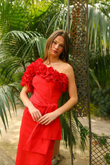 Vestido Raflessia Red