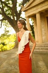 Vestido Liana Teja