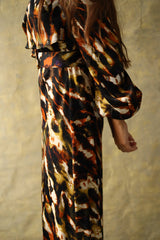 Vestido Midi Shelley Ocre