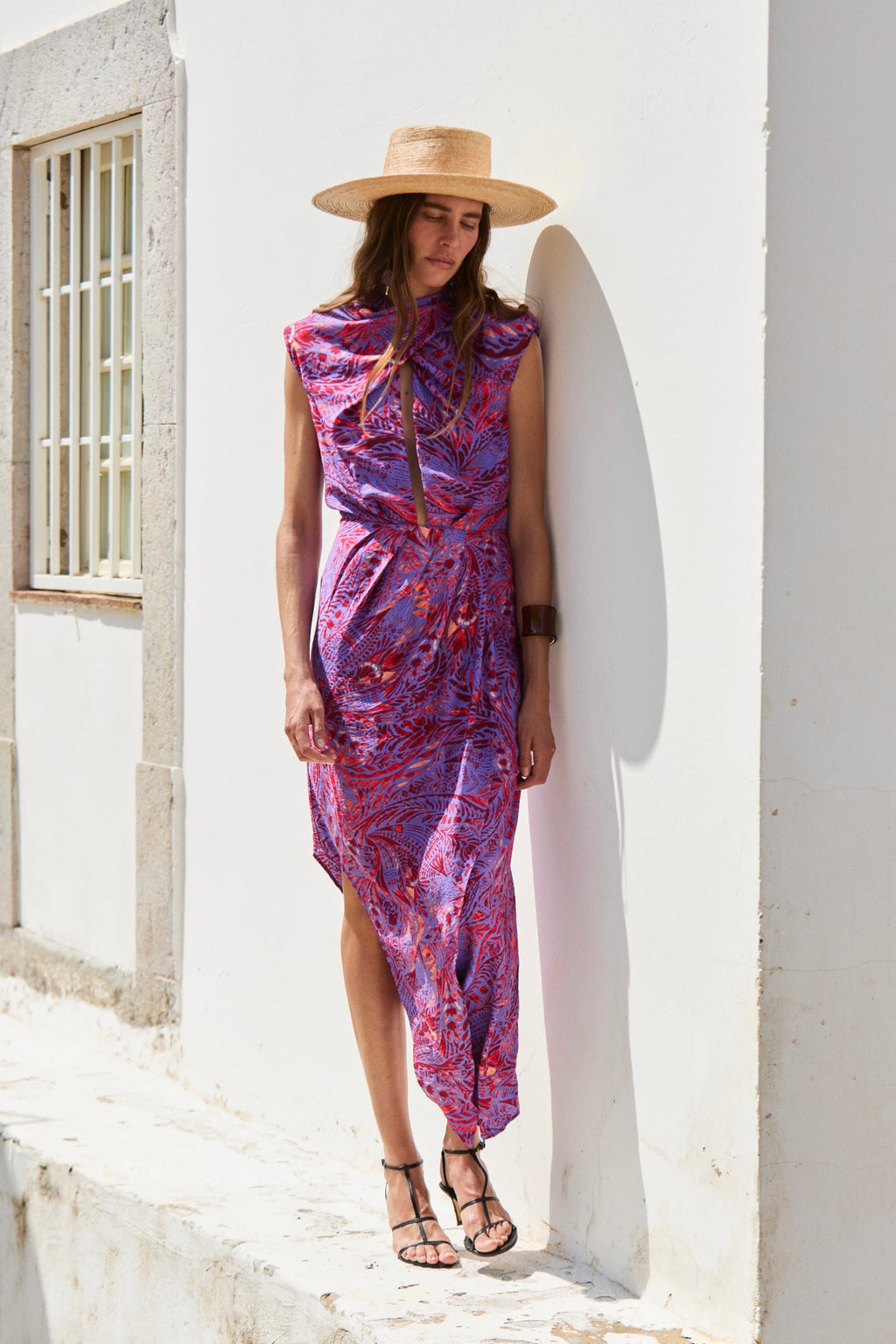 Vestido Syrah Red