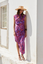 Vestido Syrah Red