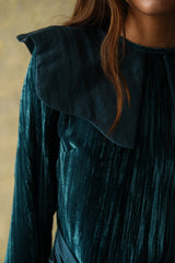 Vestido Midi Mitford Aqua